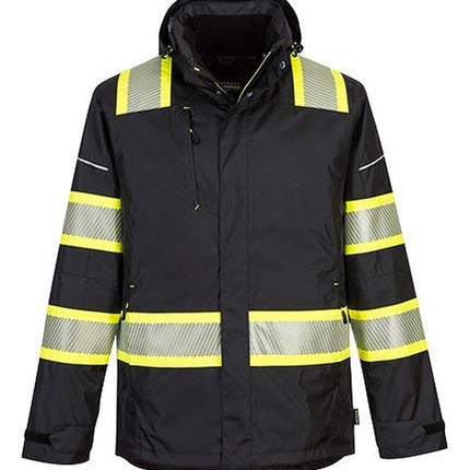 F144 Iona plus Winter Jacket, Color: Black, Size: S, F144BKRS