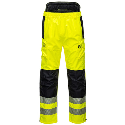 PW3 Hi-Vis Extreme Trousers, Color: Yellow/Black, Size: 4XL, PW342YBR4XL