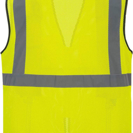 Tampa Mesh Vest Visibility Reflective Safety Security Work Top ANSI 2