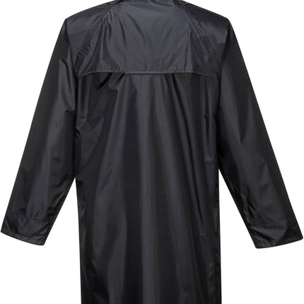 Classic Rain Coat Adult Waterproof Long Protection Hooded Work Wear Trench