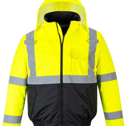 Hi-Vis Two-Tone Bomber Jacket