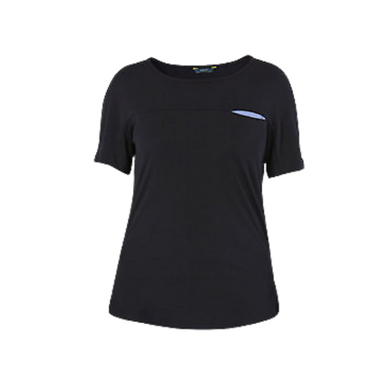 NNT Womens Matt Jersey S/S Pocket T Top Relaxed Fit Short Sleeve Blouse CAT9XH-KarWorkwear