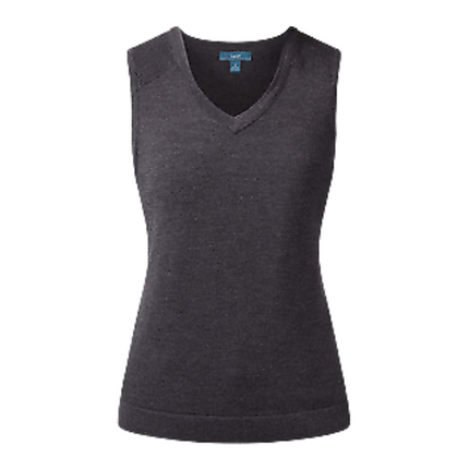 NNT Womens Pure Wool Textured Panel Vest Classic V-Neck Fit CAT5AR-KarWorkwear