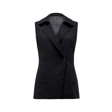 NNT Womens Longline Vest Modern Fit Fully Lined Crepe Stretch Comfort CAT747-KarWorkwear