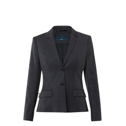 NNT Womens 2 Button Mid Length Formal Jacket Long Sleeve Blazer Business CAT1D4-KarWorkwear