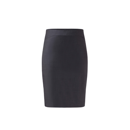 NNT Womens Business Sharkskin Detail Pencil Skirt Classic Pencil Shape CAT2N4-KarWorkwear