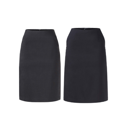 NNT Womens  A-Line Skirt SKIRT Modern A-line silhouette Invisible Zip CAT2P3-KarWorkwear