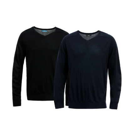 NNT Mens Warm Knit Sweater V-Neck Winter Warm Comfort Long Sleeve CATE33-KarWorkwear