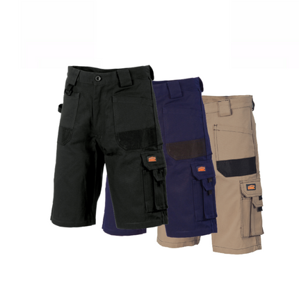DNC Workwear Men Duratex Cotton Duck Weave Summer Comfy Cargo Shorts Work 3334-KarWorkwear