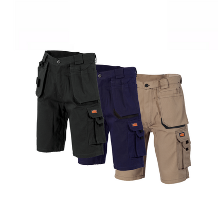 DNC Workwear Men Duratex Cotton Duck Weave Tradies Cargo Shorts Comfort 3336-KarWorkwear