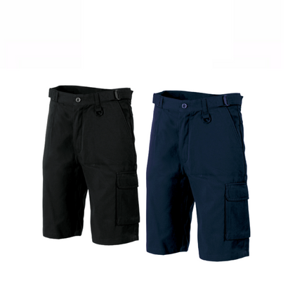 DNC Workwear Men Hero Air Flow Duck Weave Cargo Shorts Summer Comfort Work 3331-KarWorkwear