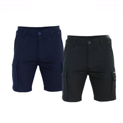 DNC Workwear Men SlimFlex Cargo Shorts Comfortable Tough Pant Work 3364-KarWorkwear