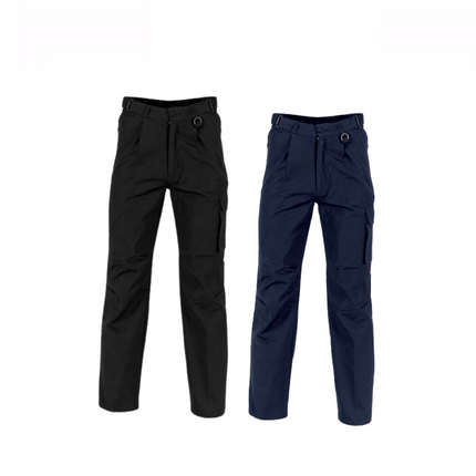 DNC Workwear Mens Hero Air Flow Cotton Duck Weave Cargo Pants Work 3332-KarWorkwear