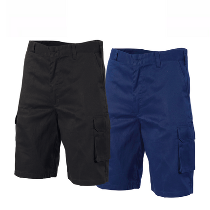 DNC Workwear Mens Lightweight Cool Breeze Cotton Cargo Shorts Work Pants 3304-KarWorkwear