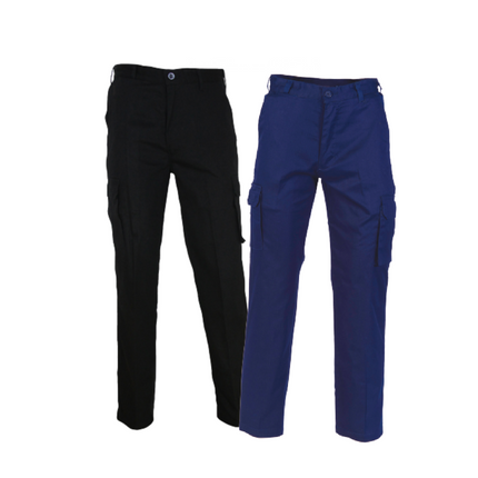 DNC Workwear Mens Lightweight Cotton Cargo Pants Comfortable  Work 3316-KarWorkwear