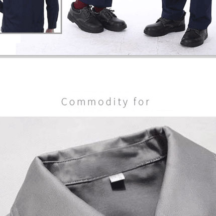 Welding Suit Reflective Multi Pockets Work Clothing Men Women Anti-Scalding Electric Factory Repairman Workshop Durable Uniforms