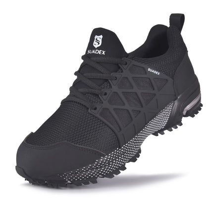 SUADEX Safety Shoes Breathable Steel Toe Boots Anti-smashing Safety Work Shoes Lightweight Men Women Work Sneaker EUR Size 37-48-KarWorkwear