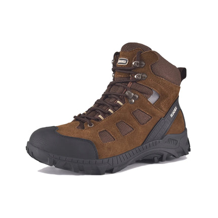 SUADEX Men Work Safety Boots Men Anti-smashing Industrial Work Shoes Anti-sand Desert Boot Outdoor Ankle Footwear EUR Size 37-48-KarWorkwear