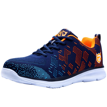 LARNMERN Safety Shoes for Women Anti-puncture Steel Toe Shoes Breathable Non Slip Work Shoes  Sneakers-KarWorkwear