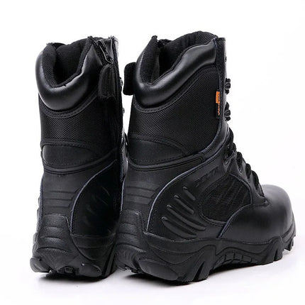 Men Desert Tactical Boots Mens Work Safty Shoes Special Force Waterproof Boot Lace Up Combat Ankle Boots Big Size-KarWorkwear