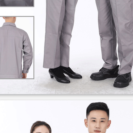 Welding Suit Reflective Multi Pockets Work Clothing Men Women Anti-Scalding Electric Factory Repairman Workshop Durable Uniforms