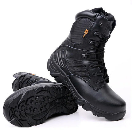 Men Desert Tactical Boots Mens Work Safty Shoes Special Force Waterproof Boot Lace Up Combat Ankle Boots Big Size-KarWorkwear