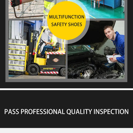 Work Boots Indestructible Safety Shoes Men Steel Toe Shoes Puncture-Proof Work Sneakers Male Footwear Adult Security Shoes-KarWorkwear