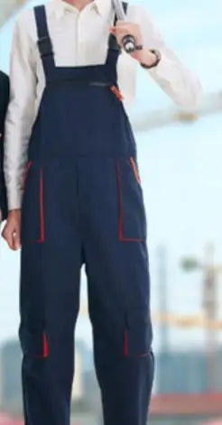 Work Dungarees Working Overall Uniforms Worker Coverall Car Repairman Jumpsuit Workshop Mechanical Work Clothing For Men Women-KarWorkwear