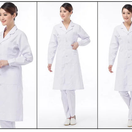 short/ Long sleeve Women's working clothing man uniform lab coat clothing doctor coat nurse uniform lab coats-KarWorkwear