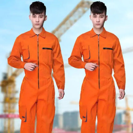 Work Clothing For Men Cargo Overalls Fly Pockets Work Jumpsuit Coveralls Workshop Uniform Hip Hop Costume Overall Hombre Trabajo