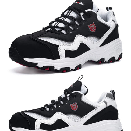LARNMERN Men's Safety Shoes Work Shoe Steel Toe Comfortable Lightweight Breathable Anti-smashing Anti-puncture Construction Shoe-KarWorkwear