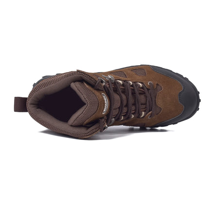 SUADEX Men Work Safety Boots Men Anti-smashing Industrial Work Shoes Anti-sand Desert Boot Outdoor Ankle Footwear EUR Size 37-48-KarWorkwear