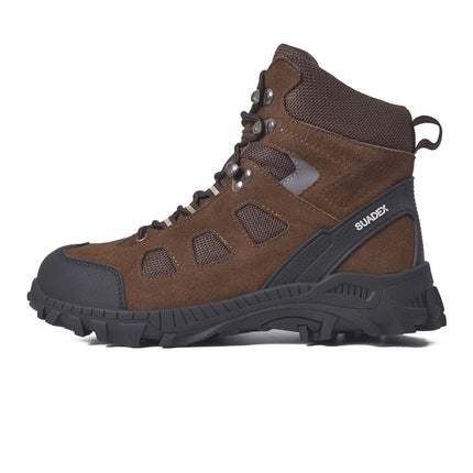 SUADEX Men Work Safety Boots Men Anti-smashing Industrial Work Shoes Anti-sand Desert Boot Outdoor Ankle Footwear EUR Size 37-48-KarWorkwear