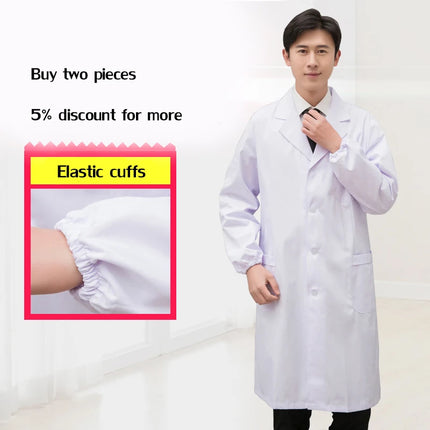short/ Long sleeve Women's working clothing man uniform lab coat clothing doctor coat nurse uniform lab coats-KarWorkwear