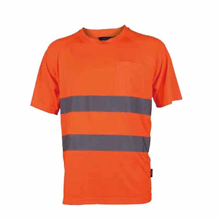 Safety Polo Shirt Custom Logo Work Uniform Motorcycle Cycling Sports Outdoor Reflective Clothing-KarWorkwear