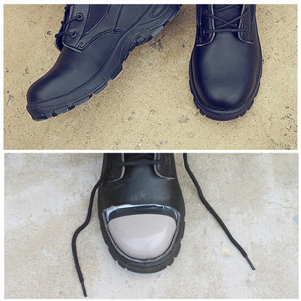 Men's Boots Safety Shoes Men Steel Toe Shoes Winter Boots Men Puncture-Proof Work Shoes Plush Warm Work Safety Boots Male Shoes-KarWorkwear