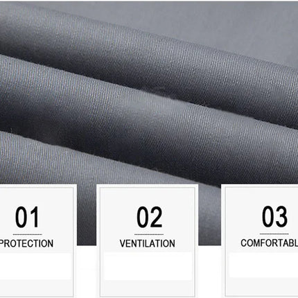 2020spring Autumn Reflective Work Clothing Set Men Women Wear-resistant Coveralls Auto Repair Factory Workshop Uniforms-KarWorkwear