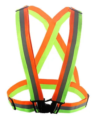 Safety Reflective Vest Men Women Work Clothes Adjustable High Visibility Security Night Running Cycling Traffic