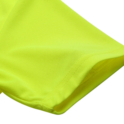 Custom Logo Safety Polo Shirt With Logo Orange Personalized High Visibility Reflective Shirt With Pockets Hi vis work shirt