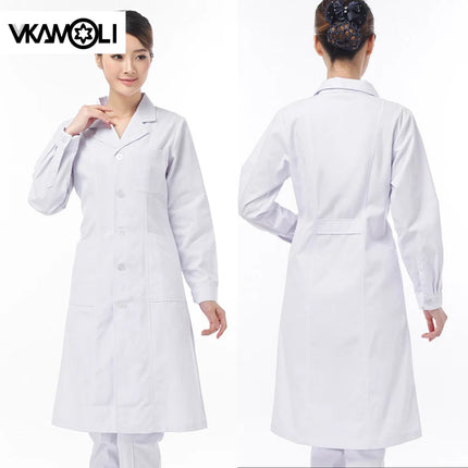 short/ Long sleeve Women's working clothing man uniform lab coat clothing doctor coat nurse uniform lab coats-KarWorkwear