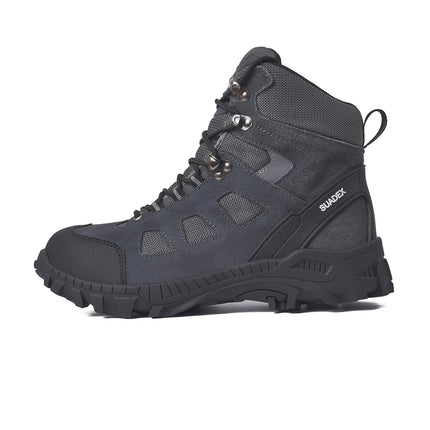 SUADEX Men Work Safety Boots Men Anti-smashing Industrial Work Shoes Anti-sand Desert Boot Outdoor Ankle Footwear EUR Size 37-48-KarWorkwear