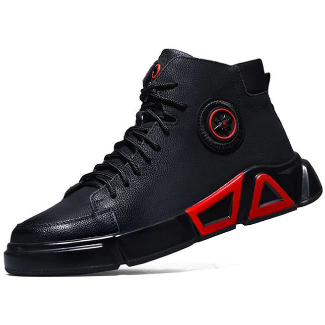 Winter Boots Safety Shoes Men High Quality Leather Shoes Indestructible Work Shoes Safety Steel Toe Shoes Plush Warm Men Boots 9-KarWorkwear