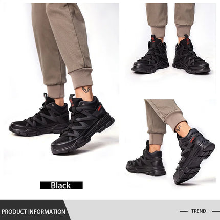 Work Boots Indestructible Safety Shoes Men Steel Toe Shoes Puncture-Proof Work Sneakers Male Footwear Adult Security Shoes-KarWorkwear