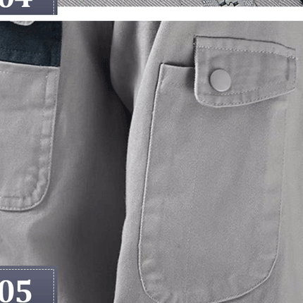 Welding Suit Reflective Multi Pockets Work Clothing Men Women Anti-Scalding Electric Factory Repairman Workshop Durable Uniforms
