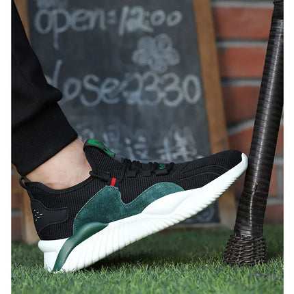 Security Casual Sneakers Men Shoes Work Boots Steel Toe Shoes Anti-smash Anti-puncture Indestructible Shoes Protective Boots-KarWorkwear