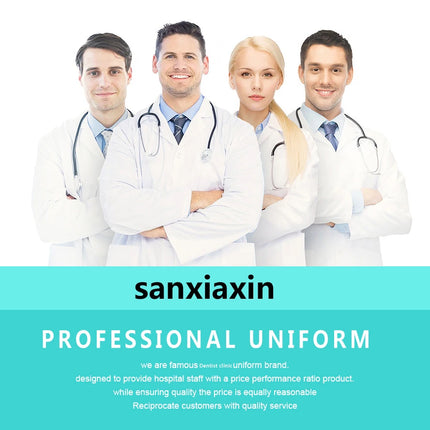 Women Men Straight Pants Set Medical Nurse Uniform Hospital Work Clothes Dentist Overalls Nursing Accesorios Surgical Scrub Set-KarWorkwear