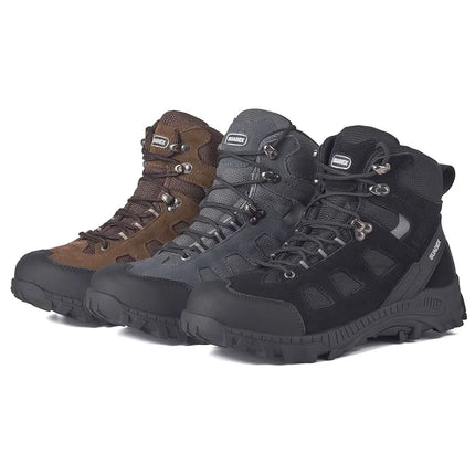 SUADEX Men Work Safety Boots Men Anti-smashing Industrial Work Shoes Anti-sand Desert Boot Outdoor Ankle Footwear EUR Size 37-48-KarWorkwear