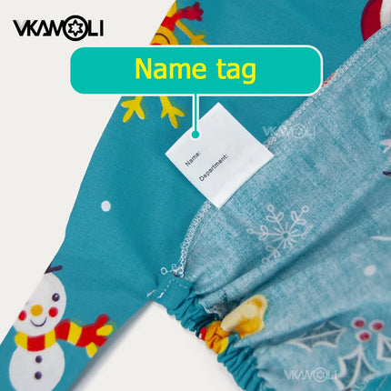 Animal cute footprint pattern printing  nurses hats for women  scrub cap anime scrubs uniform wholesale scrub hat pharmacy hat