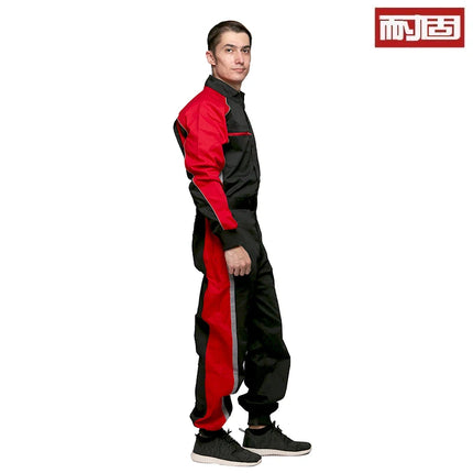 Work Wear Overalls for men Fashion Tooling Loose Cargo Overalls Long Sleeve Repairman Auto Repair Jumpsuits