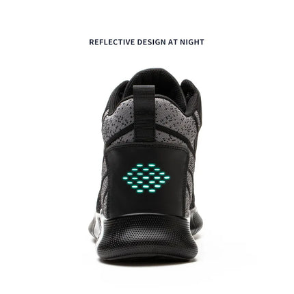 Work Boots Steel Toe Safety Shoes Men Women Work Shoes Sneakers Lightweight  Anti-Puncture Safety Shoes Men Indestructible Boots